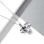 JZCOLOR Sterling Silver Elephant Necklace for Women - Cute Elephant Animal Pendant Jewelry Gift for Elephant Lover Valentine Jewelry for Teens Girls