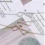 Dcfywl731 Stethoscope Inspired Necklace Bangle Bracelet Jewerly Set, Lariat Y Love Necklace for Doctors, Medical Student Jewelry, Nurse Heart Necklace (Rose Gold)