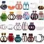 Duufin 24 Pairs Mottled Acrylic Earrings Resin Drop Dangle Earring Hoop Statement Earrings Polygonal Bohemian Fashion Jewelry Earrings for Women Girls Duufin 24 Pairs Mottled Acrylic Earrings Resin Drop Dangle Earring Hoop Statement Earrings Polygonal Bohemian Fashion Jewelry Earrings for Women Girls