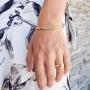 CIUNOFOR Cuff Bracelet for Women Girls Gold Plated Inspired Antique Stainless Steel Twisted Bangle