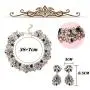 JOERICA Bib Statement Necklace for Women Chunky Choker Necklace and Earrings Set Rhinestone Vintage Fashion Necklace Costume Jewelry JOERICA Bib Statement Necklace for Women Chunky Choker Necklace and Earrings Set Rhinestone Vintage Fashion Necklace Costume Jewelry