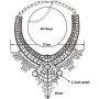 Lovage Vintage Anti Silver Tone Long Boho Statement Necklace Bohemian Indian Jewelry for Women