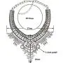 Lovage Vintage Anti Silver Tone Long Boho Statement Necklace Bohemian Indian Jewelry for Women