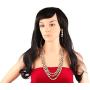 Touchstone ''Contemporary Kundan Collection Indian Bollywood Look Bridal Jewelry Necklace in Antique Gold Tone for Women