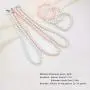 JSEA 8mm Faux Pearl Necklace Elastic Bracelet Jewelry Set Beige White Pink Fake Pearl Jewelry JSEA 8mm Faux Pearl Necklace Elastic Bracelet Jewelry Set Beige White Pink Fake Pearl Jewelry
