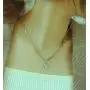MADURIAO Dainty Cute Choker Necklaces for Women Stainless Steel Pendant Necklace Simple Jewelry Teen Gifts