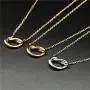 2 Pcs Set Infinity Forever Love Knot Bracelets Necklace Minimalism Chic Style Clinch Bridesmaids Gifts Fashion Jewelry for Women Girls