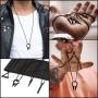Elogio Premium Minimalist Mens Necklaces - The Kakute - Men’s Pendants and Chains - Luxury Mens Jewelry