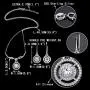 EVER FAITH 925 Sterling Silver CZ Elegant Knot Teardrop Pendant Necklace Earrings Bracelet Set Clear