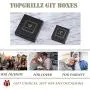 TOPGRILLZ Iced out CZ Cluster Lab Diamond Ghost Pendant 24” Stainless Steel Necklace Hip Hop