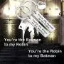 ENSIANTH You’re Robin to My Batman Keychain Set Batman Inspired Gift for BFF ENSIANTH You’re Robin to My Batman Keychain Set Batman Inspired Gift for BFF