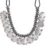 Efulgenz Boho Vintage Antique Ethnic Gypsy Tribal Indian Oxidized Silver Statement Coin Choker Necklace Jewelry Efulgenz Boho Vintage Antique Ethnic Gypsy Tribal Indian Oxidized Silver Statement Coin Choker Necklace Jewelry