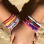 BOMAIL 12 Pcs Heishi Surfer Bracelets African Vinyl Disc 6mm Beads Polymer Clay Rainbow Bracelet Elastic Rope Bracelet Set Summer Beach Jewelry for Women Girls BOMAIL 12 Pcs Heishi Surfer Bracelets African Vinyl Disc 6mm Beads Polymer Clay Rainbow Bracelet Elastic Rope Bracelet Set Summer Beach Jewelry for Women Girls