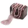 Top Plaza Womens 108 Mala Prayer Beads Wrap Necklace with Long Tassel Healing Crystal Stone Necklaces Yoga Meditation Reiki Quartz Jewelry Top Plaza Womens 108 Mala Prayer Beads Wrap Necklace with Long Tassel Healing Crystal Stone Necklaces Yoga Meditation Reiki Quartz Jewelry