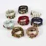 Twinfree 8 Pcs Bohemian Bracelets for Women Boho Multilayer Tassel Bracelet Set Statement Charm Bangle