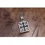 NattapholMens Necklace Stainless Steel Vintage Knights Templar Iron Cross Pendant Necklace for Men Biker Maltese Cross Jewelry NattapholMens Necklace Stainless Steel Vintage Knights Templar Iron Cross Pendant Necklace for Men Biker Maltese Cross Jewelry