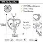 AONED Sea Turtle Necklace for Women Girls | S925 Sterling Silver Heart Pendant Ocean Jewelry Gifts for Turtle Lovers Wife Girlfriend