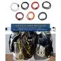 Matte Stone Nautical Rope Bracelet With Stainless Steel Magnetic Clasp and Lightweight Colorful Rope for Men & Women Matte Stone Nautical Rope Bracelet With Stainless Steel Magnetic Clasp and Lightweight Colorful Rope for Men & Women