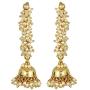 Antique Traditional Indian Polki Jhumka/Earring Bollywood Wedding Jewelry for Women.