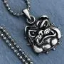 Bulldog Jewelry K-9 Bull Dog Jack Georgetown Marines corps Military Pewter Mens Pendant Necklace Protection Amulet Wealth Good Luck Lucky Charm Safe Travel Talisman for men Silver Ball Chain Bulldog Jewelry K-9 Bull Dog Jack Georgetown Marines corps Military Pewter Mens Pendant Necklace Protection Amulet Wealth Good Luck Lucky Charm Safe Travel Talisman for men Silver Ball Chain