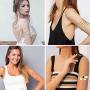 Finrezio 6 PCS Upper Arm Cuff Bracelet for Women Bangle Bracelet Open Armlet Leaf Armband Jewelry Set Adjustable