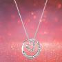 Ado Glo Mother’s Day Sister Gifts, Always My Sister Forever My Friend Love Heart Pendant Necklace, Fashion Jewelry for Women and Girls, Her Christmas Anniversary Birthday Present from Brother, Friend