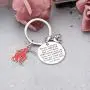 WSNANG Delta Sigma Theta Sorority Gift Finer 1913 Keychain Greek Sorority Jewelry Sisterhood Gift You are Braver Stronger Smarter Than You Think Keychain