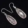 Silver Palace 925 Sterling Silver Natural Gemstone Earrings for Women and Girls