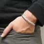 Verona Jewelers 925 Sterling Silver Solid Miami Cuban Link Chain Bracelet, 6.5MM - 14.5MM- Curb Cuban Bracelet, Solid Thick Big Link Bracelet for Men Boys, 8, 8.5, 9 Inch