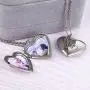 Fanery Sue Personalized Heart Locket Necklace That Holds Pictures Memory Photo Lockets Custom Any Photo Text&Symbols