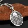 Wolf Necklace for Men, Howling Wolf Moon Necklace, Norse Viking Wolf Head Pendant Necklace with 23.6” Chain, Celtic Wolf Totem Amulet Necklace, Punk Animal Wolf Jewelry Gift for Men Boys Wolf Necklace for Men, Howling Wolf Moon Necklace, Norse Viking Wolf Head Pendant Necklace with 23.6” Chain, Celtic Wolf Totem Amulet Necklace, Punk Animal Wolf Jewelry Gift for Men Boys