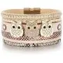 DESIMTION Owl Jewelry Gifts for Women Boho Wrap Leather Bracelets Christmas Birthday Gift for Owl Lover DESIMTION Owl Jewelry Gifts for Women Boho Wrap Leather Bracelets Christmas Birthday Gift for Owl Lover