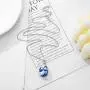 Konpicca Blue Sky Cloud Resin Necklace Transparent Resin Round Ball Teardrop Moon Pendant Necklace for Women Girls Adjustable Konpicca Blue Sky Cloud Resin Necklace Transparent Resin Round Ball Teardrop Moon Pendant Necklace for Women Girls Adjustable