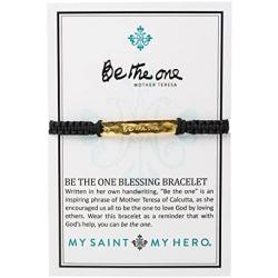 My Saint My Hero Mother Teresa Be The One Bracelet (Gold)