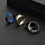 Womens Mens Ring 8mm Handmade Metal Blank Rings DIY Jewelry Making Supplies Craft