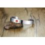 XUANPAI Personalized Stainless Steel Medical Alert Bracelet Cuff Bangle for Women Men,7.7-8 Inches