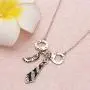 WSNANG Fifty Movie Necklace Freedom Handcuffs Mask Tie Necklace Movie Jewelry Gift