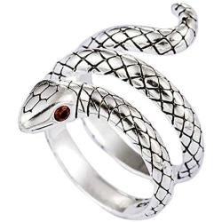 kelistom Vintage Silver Animal Open Ring, Adjustable Frog, Snake, Dragon, Cat Finger Ring for Women Men Teen Girls Boys Fashion Party Jewelry