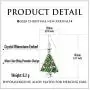 RareLove Holiday Statement Green Christmas Tree Star Moon Red Rhinestone Bling Powders Piercing Dangle Earrings CZ Silver Plated Alloy Cute Jewelry For Women Girls RareLove Holiday Statement Green Christmas Tree Star Moon Red Rhinestone Bling Powders Piercing Dangle Earrings CZ Silver Plated Alloy Cute Jewelry For Women Girls