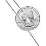 Italian Fashions 925 Sterling Silver Italian 1mm,1.2mm,1.4mm,1.6mm Snake Chain Crafted Necklace Strong - Lobster Claw Clasp With Extra Clasp
