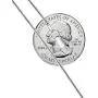 Italian Fashions 925 Sterling Silver Italian 1mm,1.2mm,1.4mm,1.6mm Snake Chain Crafted Necklace Strong - Lobster Claw Clasp With Extra Clasp Italian Fashions 925 Sterling Silver Italian 1mm,1.2mm,1.4mm,1.6mm Snake Chain Crafted Necklace Strong - Lobster Claw Clasp With Extra Clasp