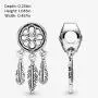 Pandora Jewelry Spiritual Dreamcatcher Sterling Silver Charm
