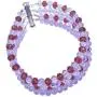 aczuv 5 Rows Nigerian Beaded Jewelry Set Women African Wedding Beads Crystal Necklace and Earrings aczuv 5 Rows Nigerian Beaded Jewelry Set Women African Wedding Beads Crystal Necklace and Earrings