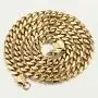 PY BLING 14K/18K Gold Plated Solid Curb Miami Cuban Link Chain Stainless Steel 4mm-8mm Diamond Cut Necklace or Bracelet for Men and Women 7-30 Inches PY BLING 14K/18K Gold Plated Solid Curb Miami Cuban Link Chain Stainless Steel 4mm-8mm Diamond Cut Necklace or Bracelet for Men and Women 7-30 Inches