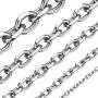 ChainsHouse Men Women Chain Rolo Necklace,3mm/5mm/7mm/9mm/12mm Wide Stainless Steel/Black Metal/18K Gold Plated Cable Link Necklace, 18''-30'' Length-with Gift Box ChainsHouse Men Women Chain Rolo Necklace,3mm/5mm/7mm/9mm/12mm Wide Stainless Steel/Black Metal/18K Gold Plated Cable Link Necklace, 18''-30'' Length-with Gift Box