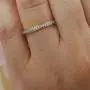 Dazzlingrock Collection 0.70 Carat (ctw) 14K Gold Round White Cubic Zirconia Ladies Eternity Stackable Wedding Band 3/4 CT Dazzlingrock Collection 0.70 Carat (ctw) 14K Gold Round White Cubic Zirconia Ladies Eternity Stackable Wedding Band 3/4 CT