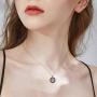 KINGWHYTE Urn Necklaces for Ashes for Women 925 Sterling Silver, Cremation Jewelry for Ashes of Loved Ones Keepsake