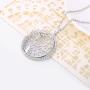 Tree of Life Necklace for Women Pendant Crystal Diamond Jewelry Silver Gold Christmas Gifts Boys Girls Jewelry