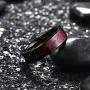 King Will DRAGON Mens 8mm Red Carbon Fiber Black Celtic Dragon Tungsten Carbide Ring Comfort Fit Wedding Band King Will DRAGON Mens 8mm Red Carbon Fiber Black Celtic Dragon Tungsten Carbide Ring Comfort Fit Wedding Band
