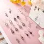 16 Pairs Crystal Drop Dangle Earrings Crystal Dangle Hook Earrings Teardrop Pendant Hoop Earrings Multicolor Boho Crystal Earrings Set for Women Girls Jewelry 16 Pairs Crystal Drop Dangle Earrings Crystal Dangle Hook Earrings Teardrop Pendant Hoop Earrings Multicolor Boho Crystal Earrings Set for Women Girls Jewelry